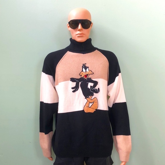 Iceberg Men's Daffy Duck Turtleneck Sweater XXXL
